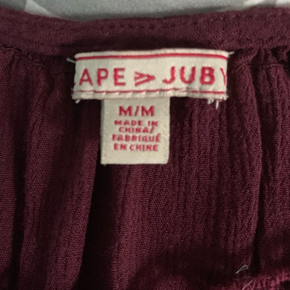 Maroon tank top - Picture 5 of 5